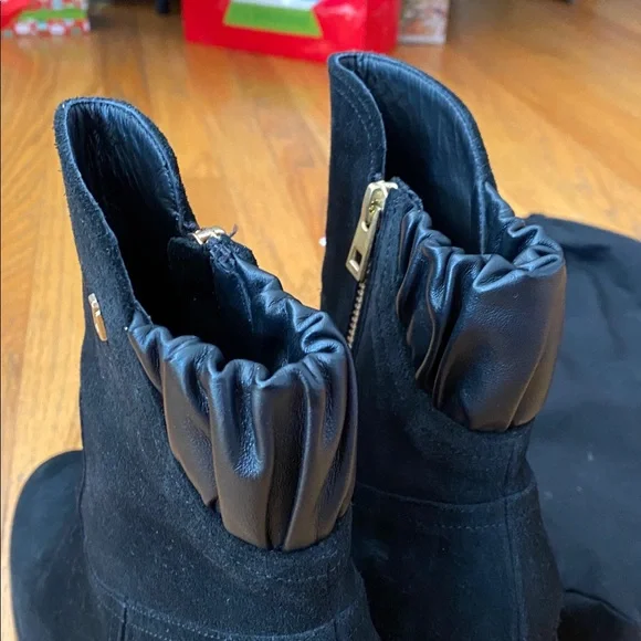 Zadig & Voltaire Lena Suede Elastic Boots in Black - Picture 5 of 10